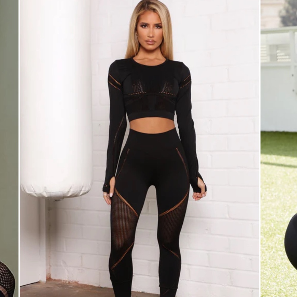 Black Activewear Set